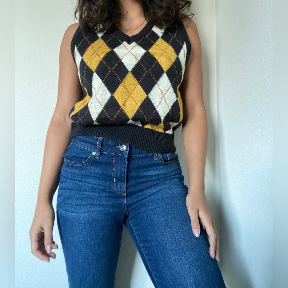 Dark Academia Style Sweater Vest